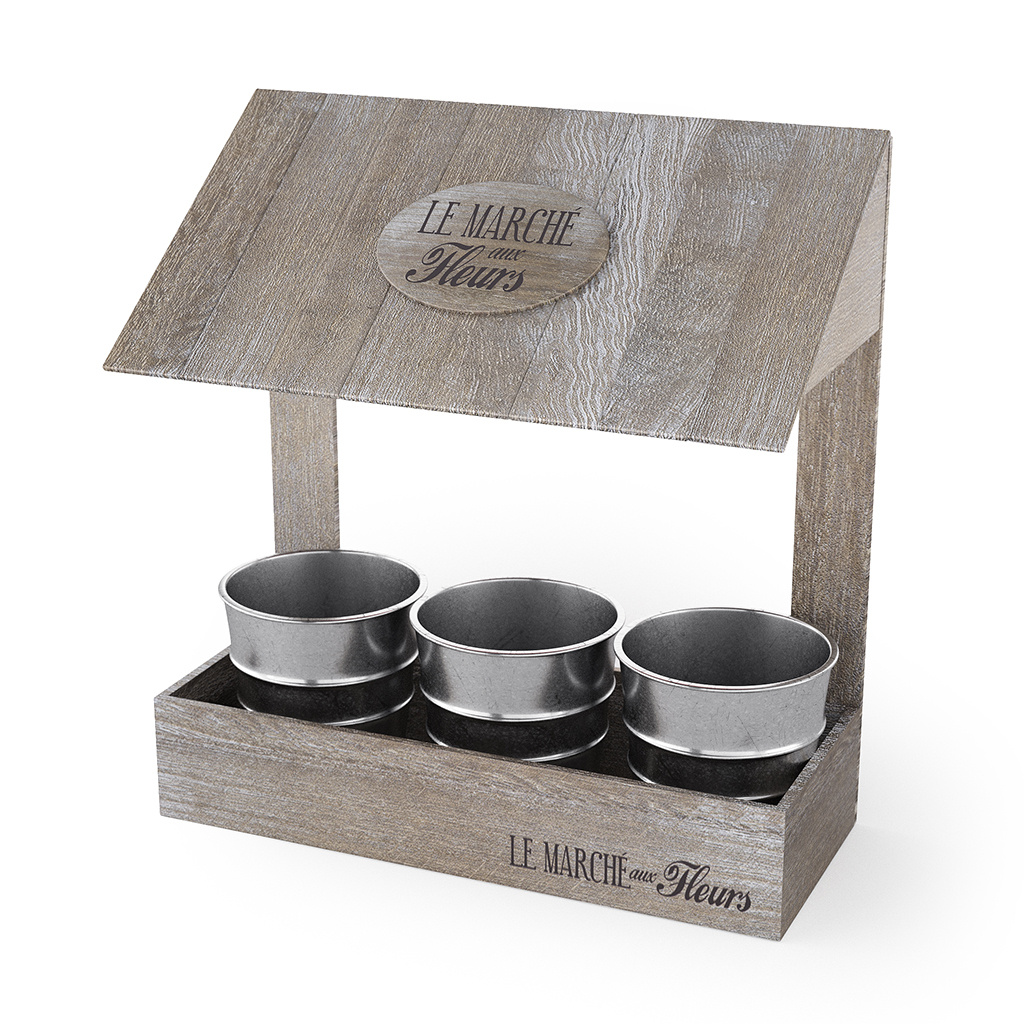 Set ghivece plante aromatice - Le Marche aux Fleurs | Balvi