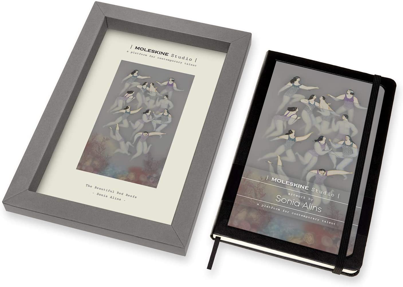 Carnet in rama - Large, Hard Cover, Plain - Artist Sonia Alins | Moleskine