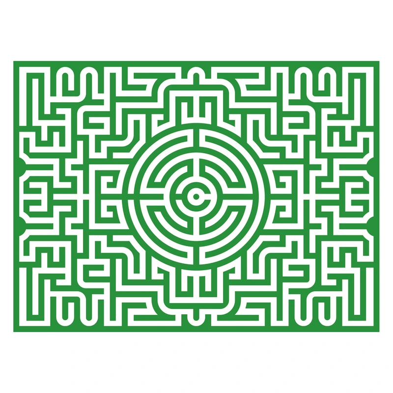 Puzzle 1000 piese - Labyrinth | Kikkerland
