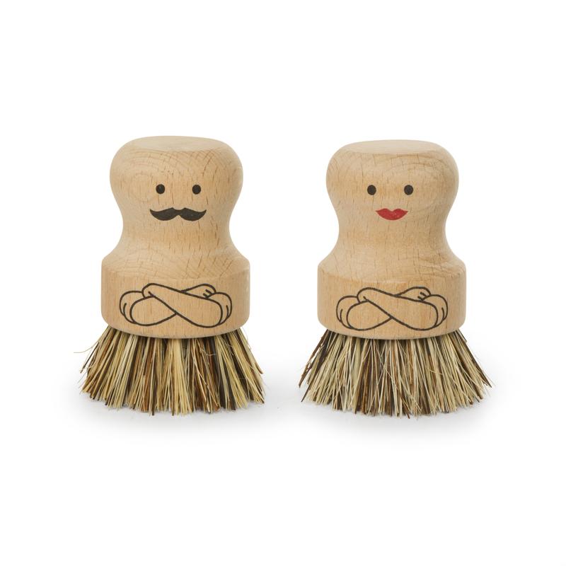 Perie vase - Mr. & Mrs. Scrubber- mai multe modele | Kikkerland