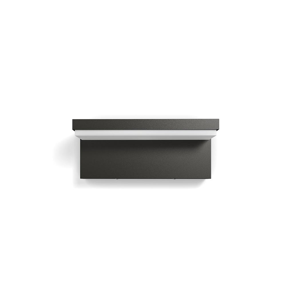 Aplica exterior Philips Bustan, cu senzor, 3.8 W, 2700 k, antracit, IP44
