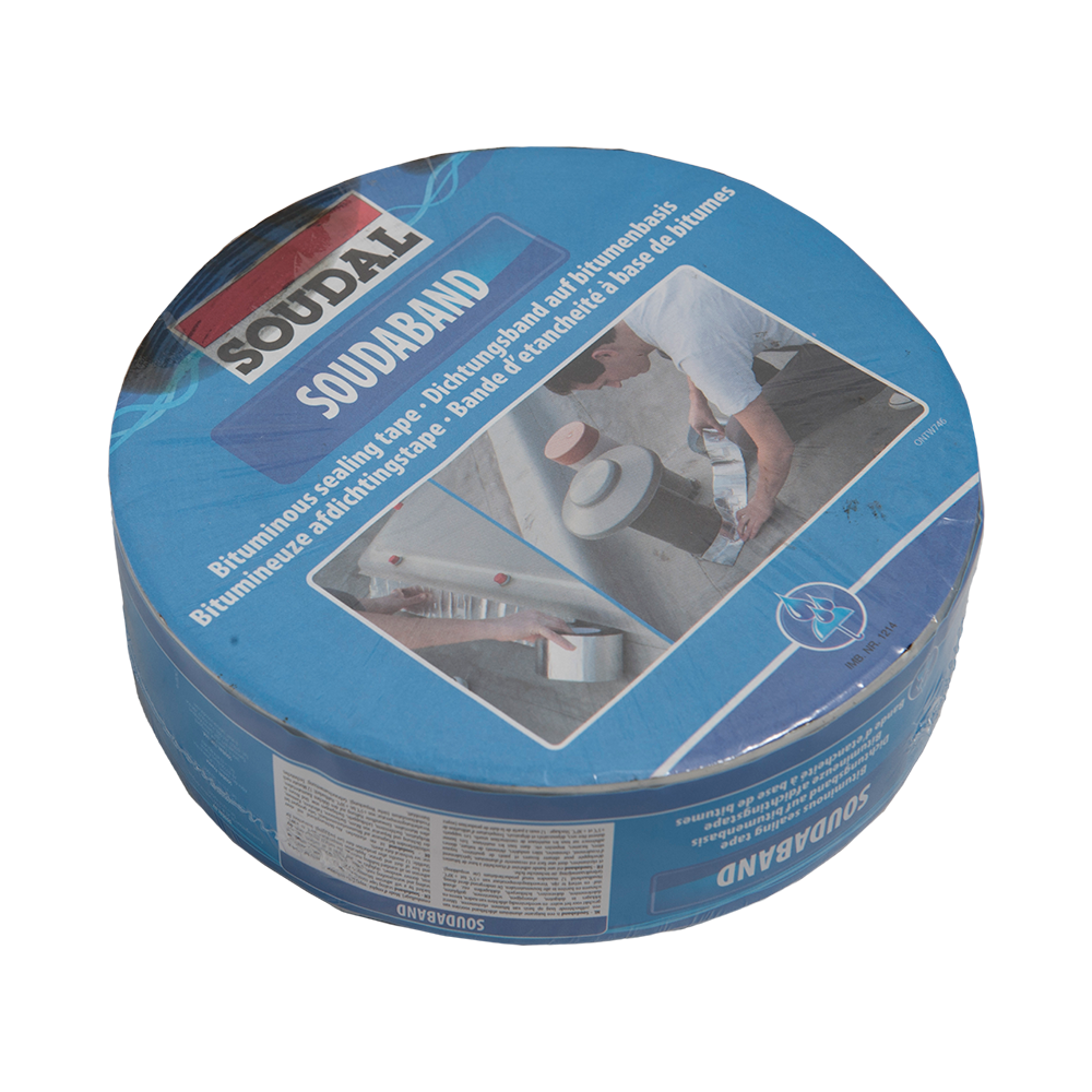 Banda hidroizolanta bituminoasa, 5 cm x 10 m, Soudal, aluminiu