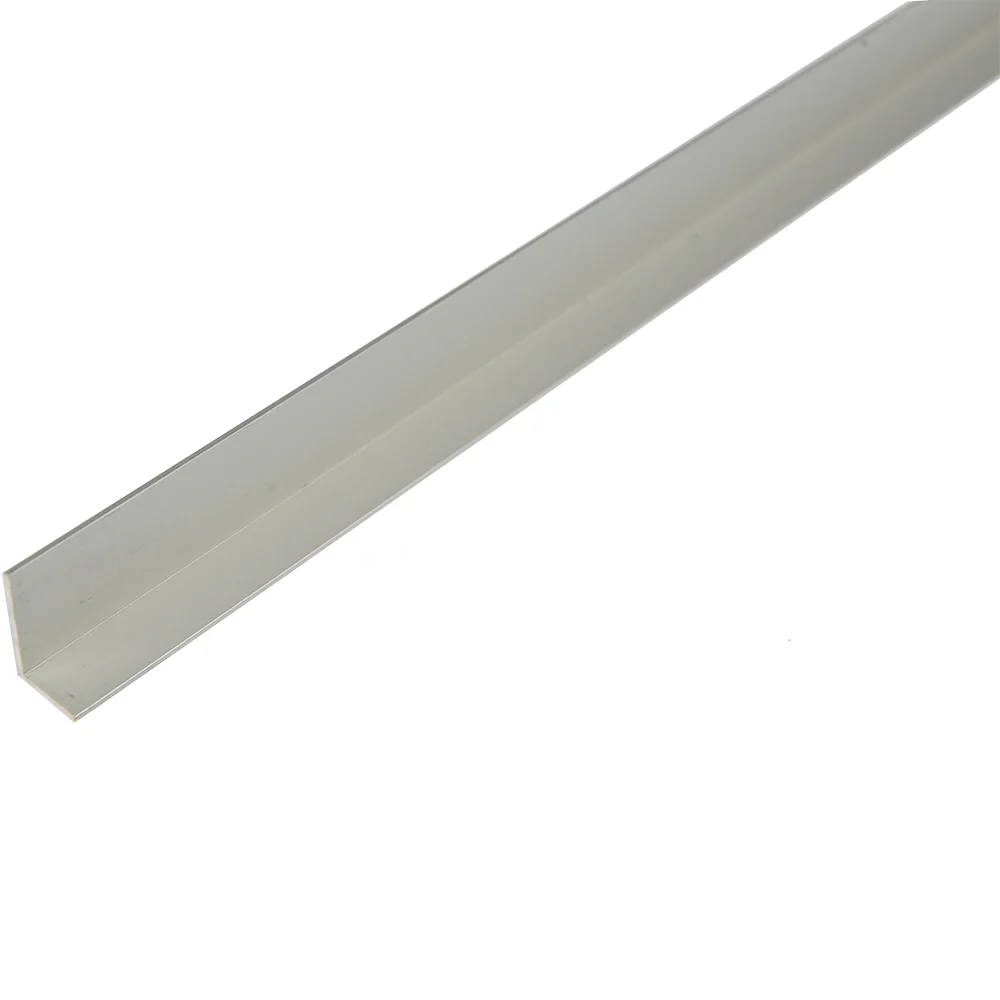Profil aluminiu eloxat tip L, 19.6 x 8.6 x 1.6 mm, 1 m