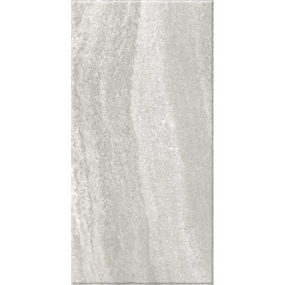 Gresie exterior/interior portelanata Kai Santana Grey, gri, mat, aspect de piatra, clasa aderenta R10, PEI 5, 8.5 mm, 60 x 30 cm