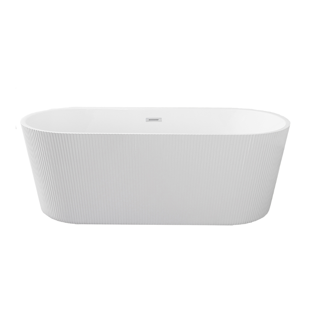Cada baie freestanding Sanotechnik Reno white, montaj dreapta, acryl, alb, 170 x 75 x 58 cm