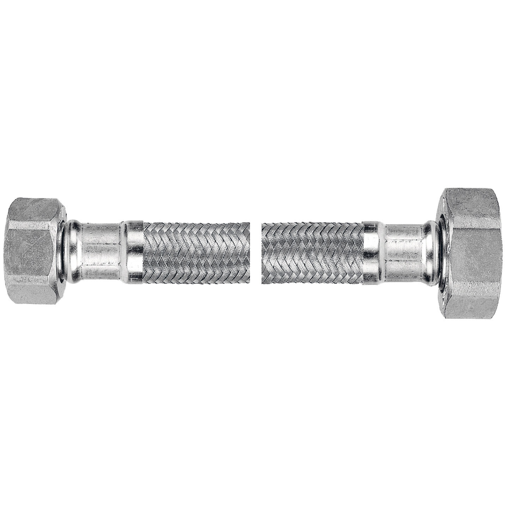 Racord flexibil Ferro PWS73 3/4X1/2, otel inoxidabil, filet interior-interior, 40 cm