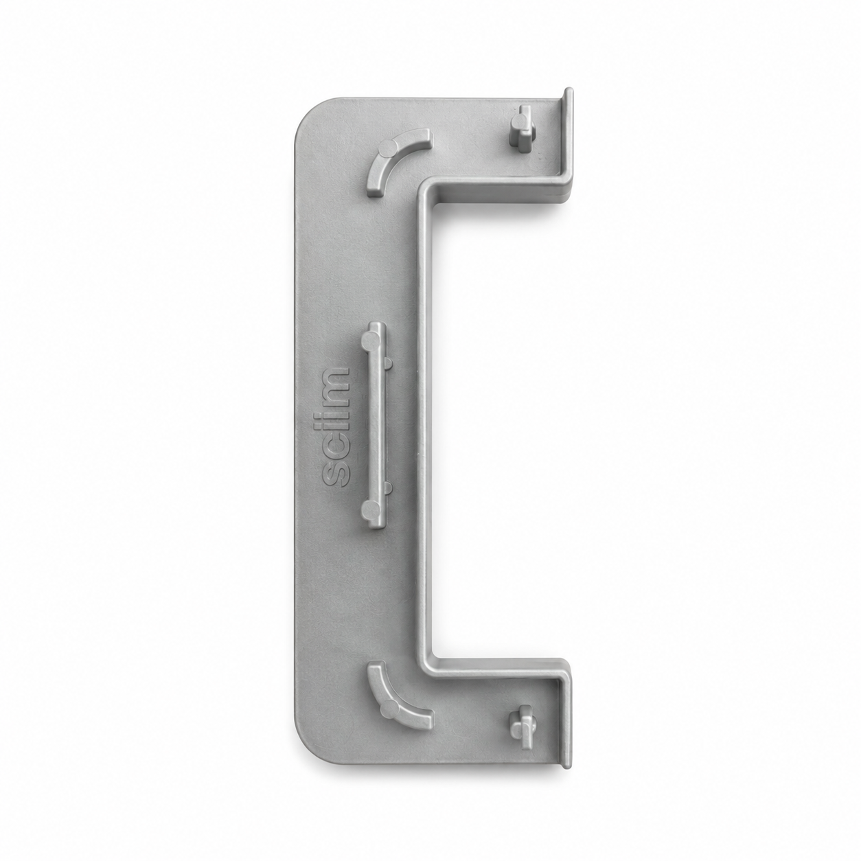 Set imbinare liniara tip gola Sclim, plastic, gri, 6.5 x 3 cm