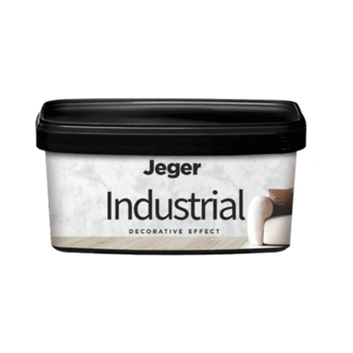 Vopsea decorativa cu aspect metalizat Jeger Industrial, Brass, 1 L
