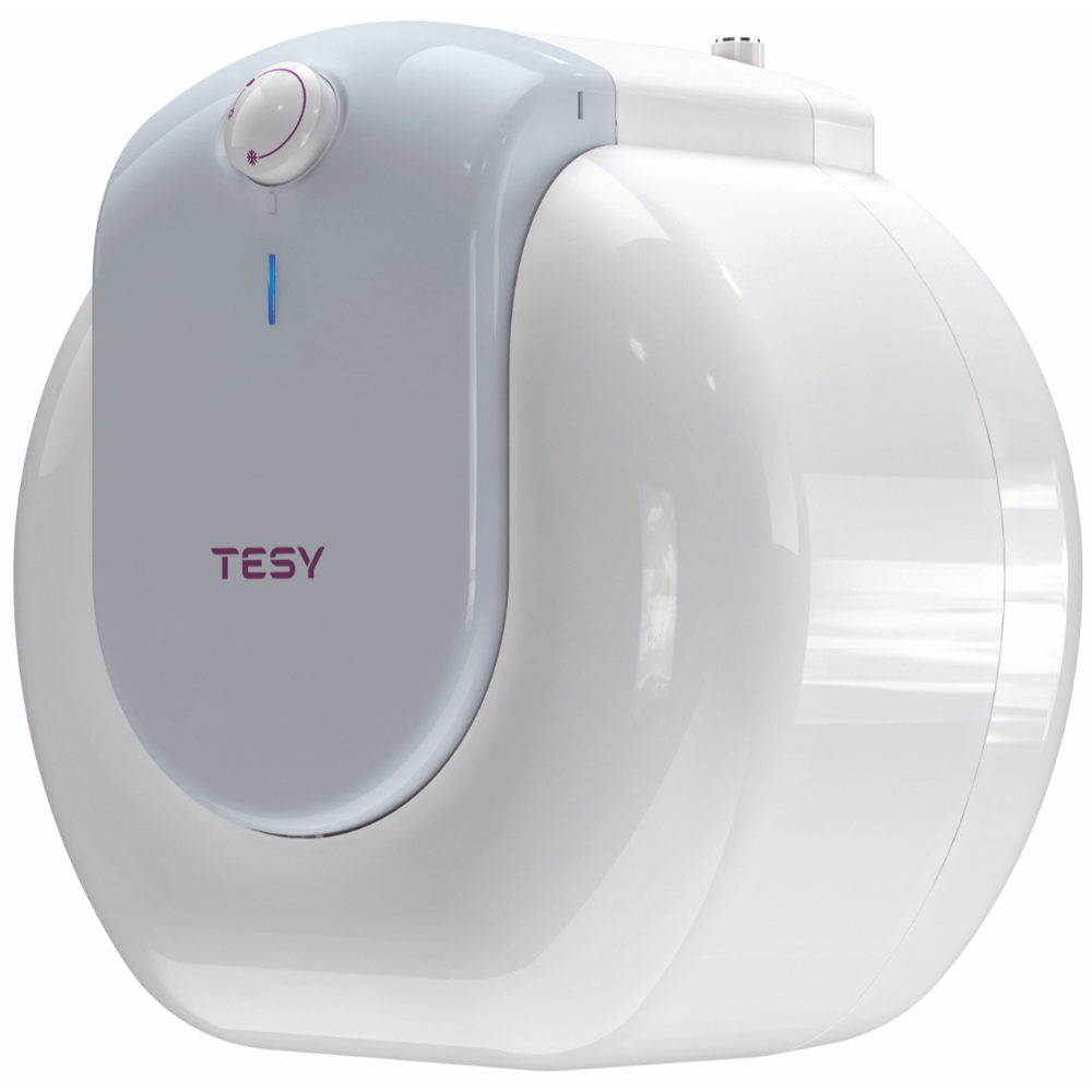 Boiler electric 10 l Tesy Compact GCU1015L52RC, 1500 W, montaj mural sub chiuveta, fara serpentine, 1 rezervor, alb, 6.6 kg, 377 x 247 x 399 mm