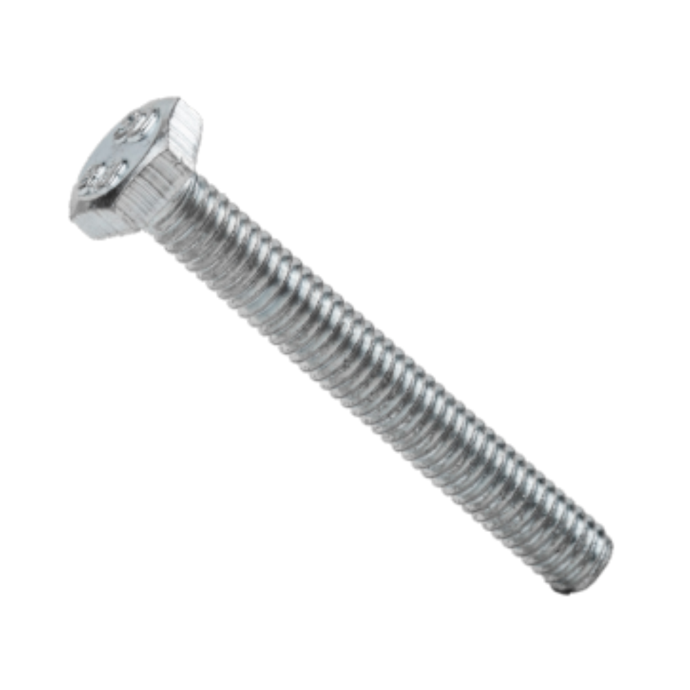 Surub cu cap hexagonal, metric, otel zincat, 18 x 90 mm, 10 buc