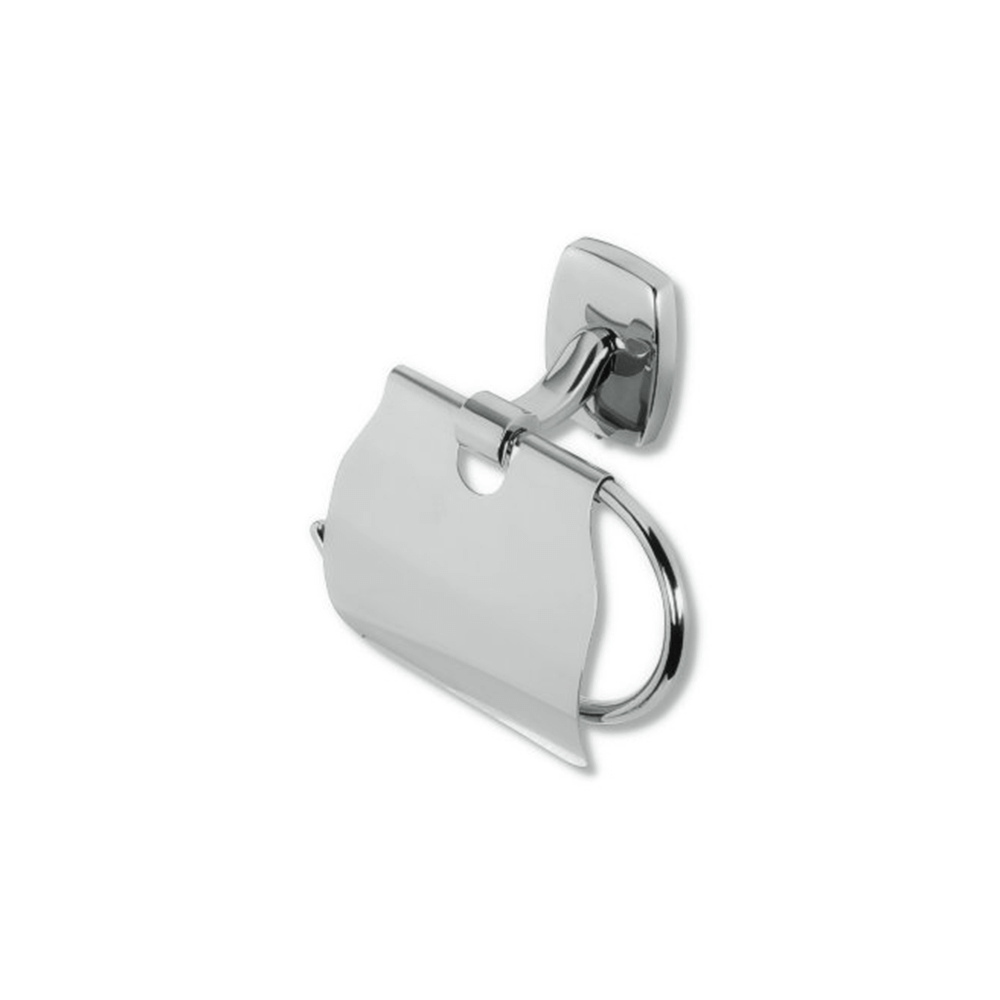 Suport pentru hartia igienica Ferro Orfeus 6938.0, cu clapeta, metal, cromat