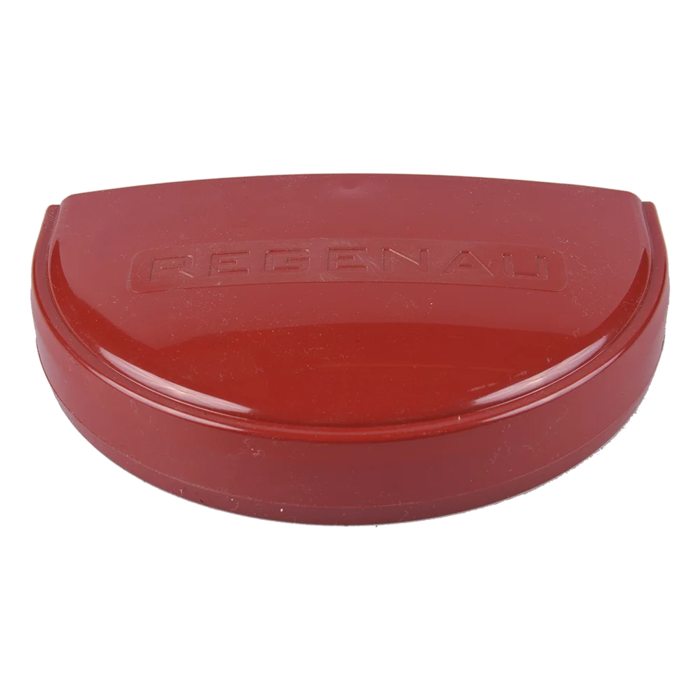 Capac jgheab PVC Regenau, 125 mm, rosu RAL 3011