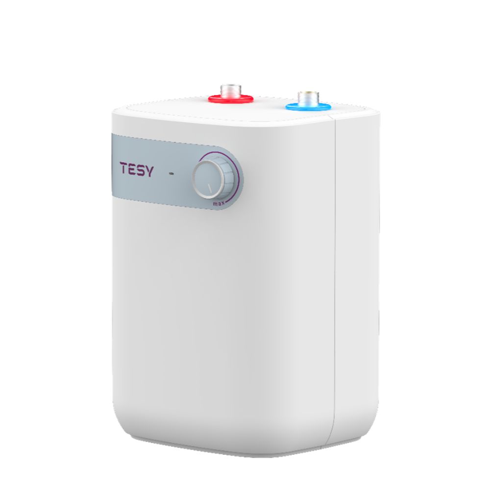 Boiler electric 5 l Tesy Compact GCU0515M02RC, 1500 W, montaj mural sub chiuveta, fara serpentine, 1 rezervor, alb, 4.5 kg, 328 x 234 x 227 mm