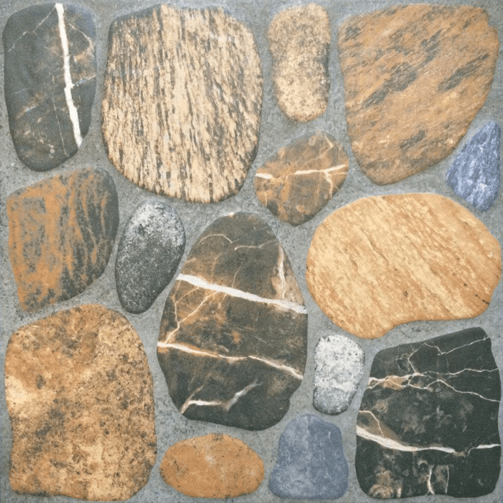 Gresie pentru interior/exterior, maro, Rio, 45 x 45 cm