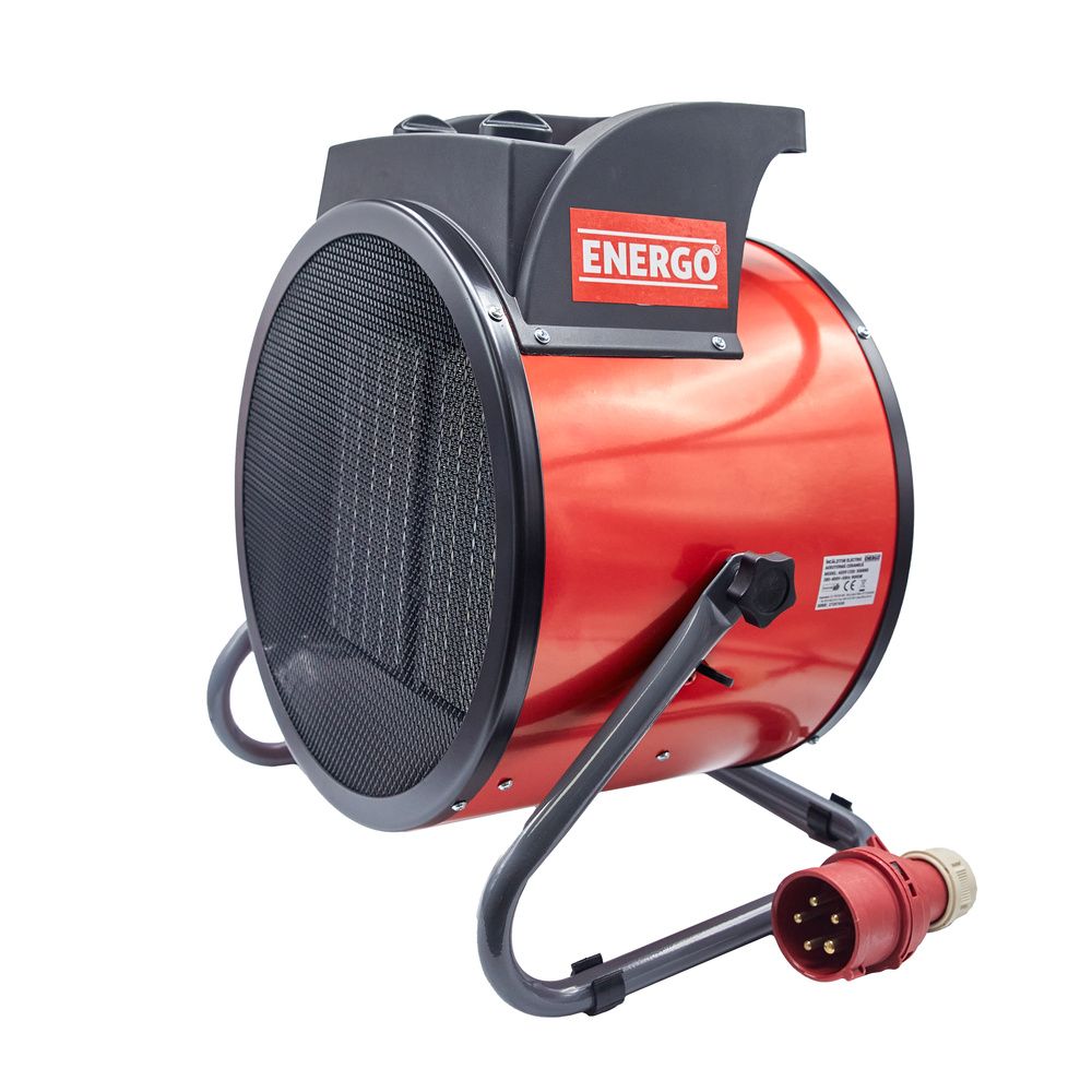 Aeroterma ceramica electrica Energo AE09, 1180 m³/h, 2+1 trepte, 9000 W