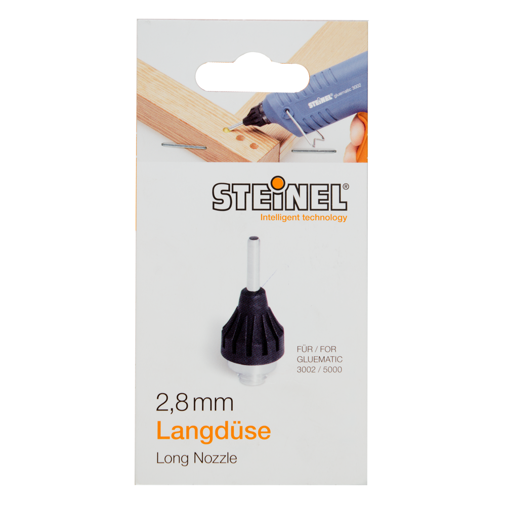 Duza pentru incazire, silicon negru, 2.8 mm