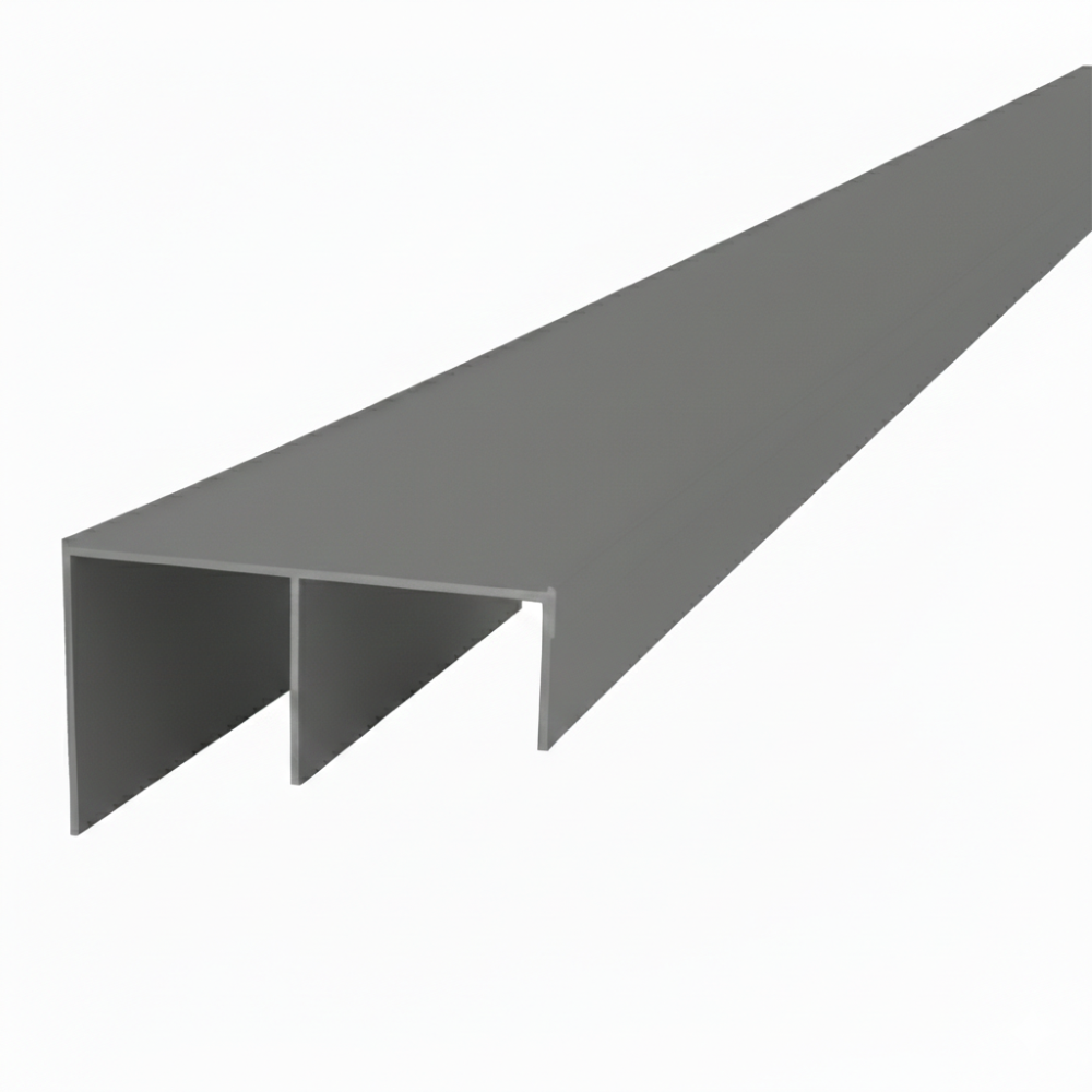 Profil de ghidare inferior SDS 9300, aluminiu anodizat mat, lungime 3 m