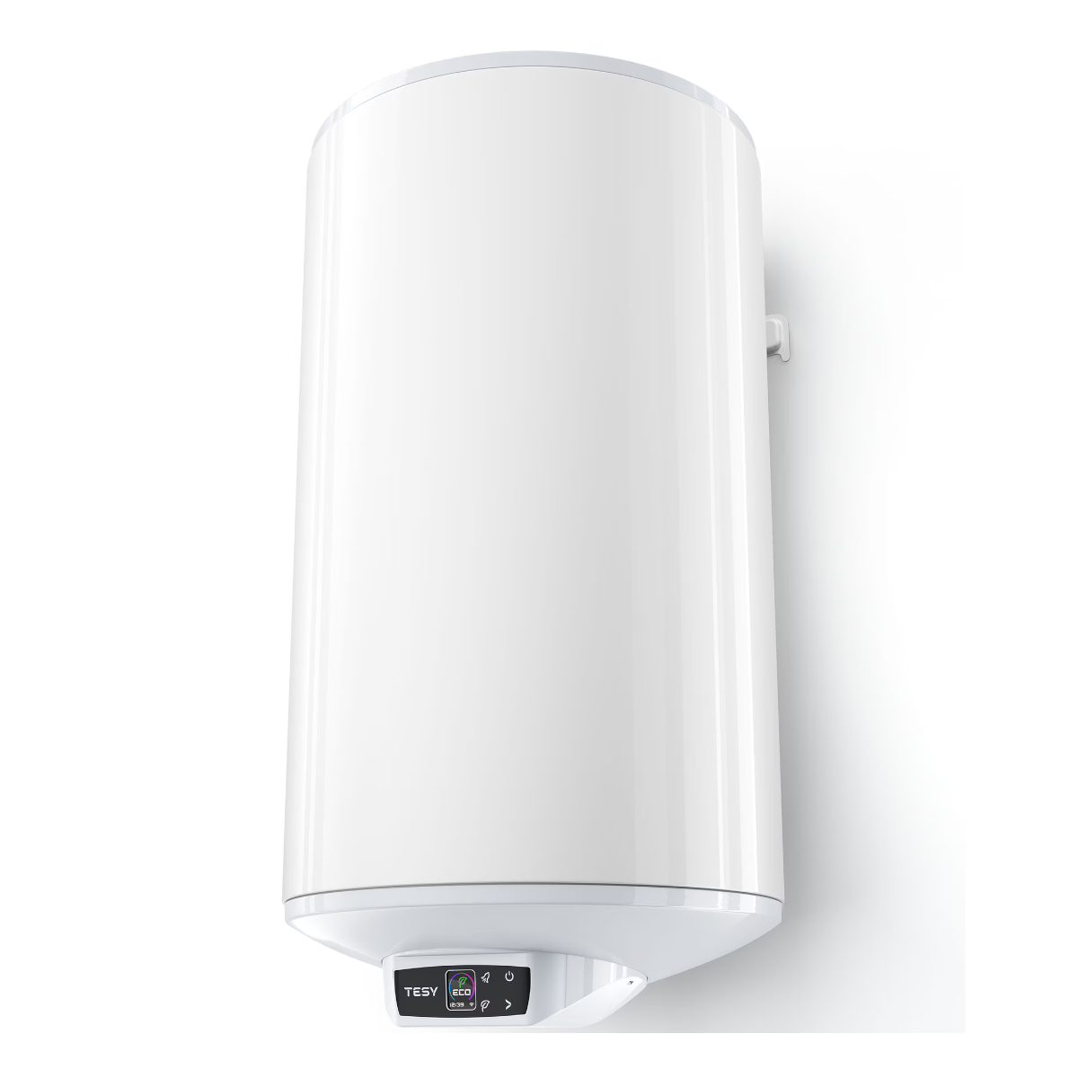 Boiler electric 80 l Tesy BiLight Cloud GCV804420B15ECW, 2000 W, vertical, fara serpentine, 1 rezervor, alb, 21.35 kg, 855 x 467 x 440 mm