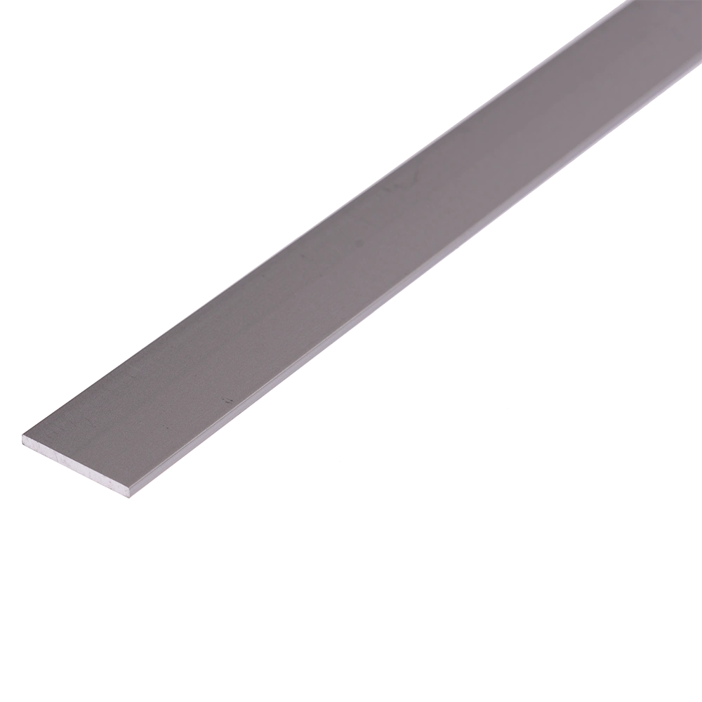 Bara plata aluminiu eloxat 15 x 2 mm, L 2 m