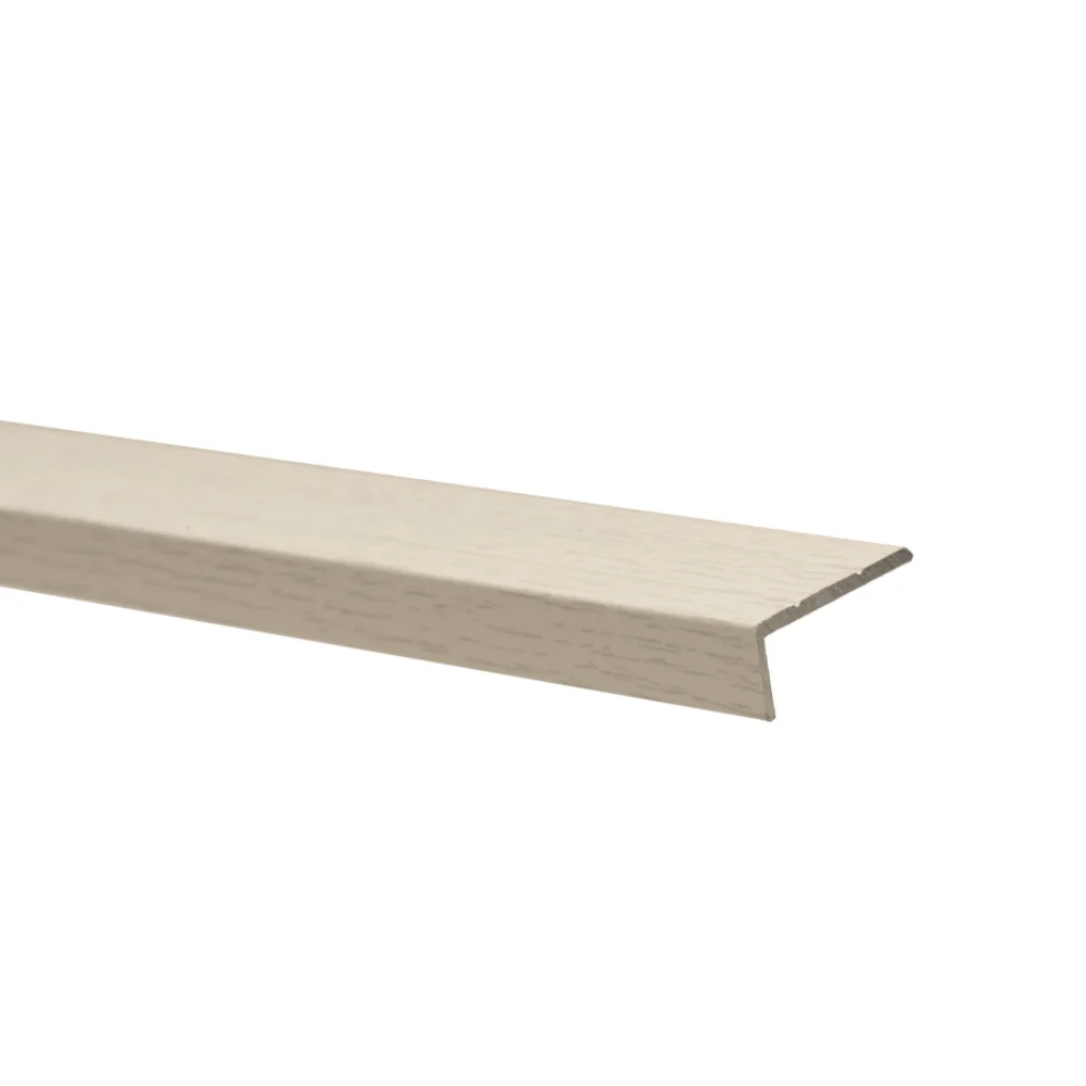 Profil pentru treapta SET S46, autocolant stejar alb, aluminiu, autoadeziv, lungime 3 m