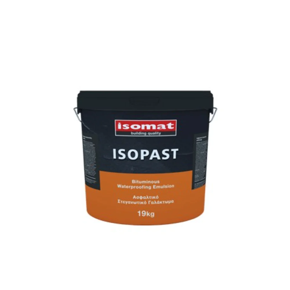 Emulsie bituminoasa Isomat Isopast, negru, 19 kg