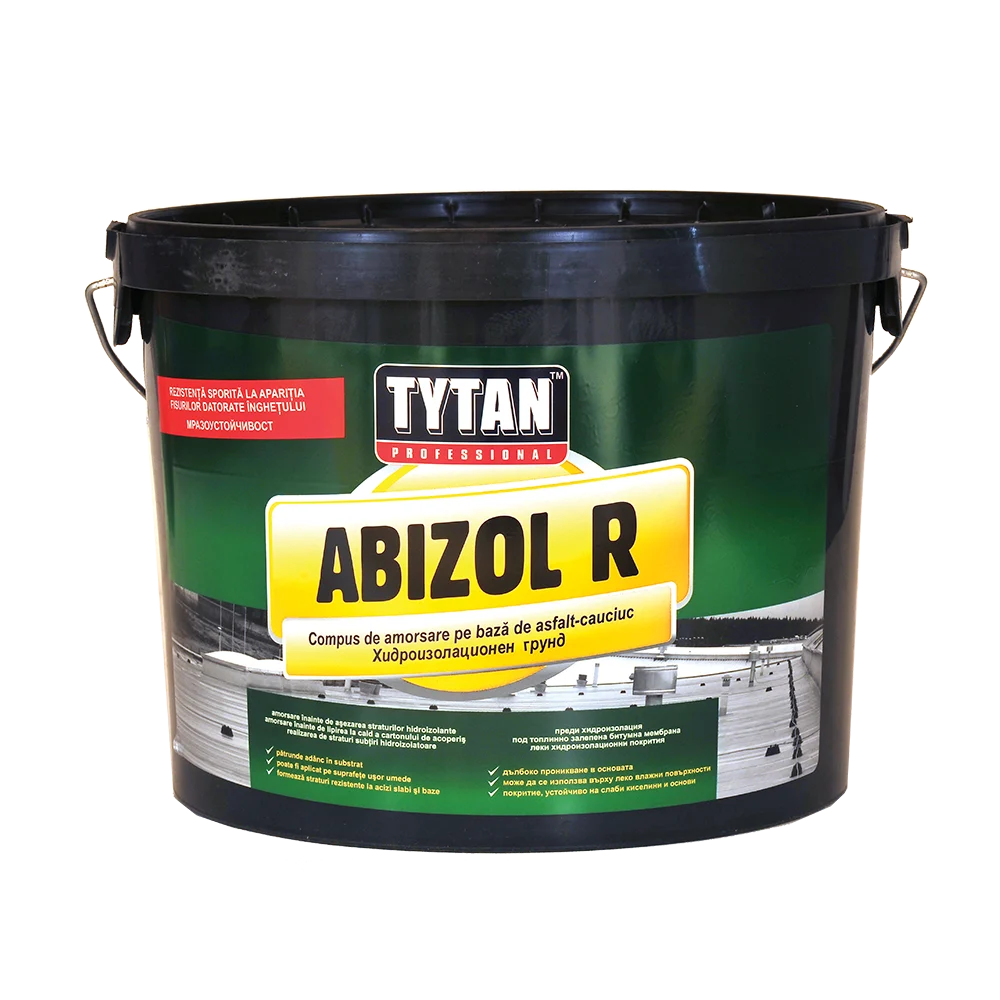 Amorsa bituminoasa Tytan Professional Abyzol R, aplicare la rece, negru