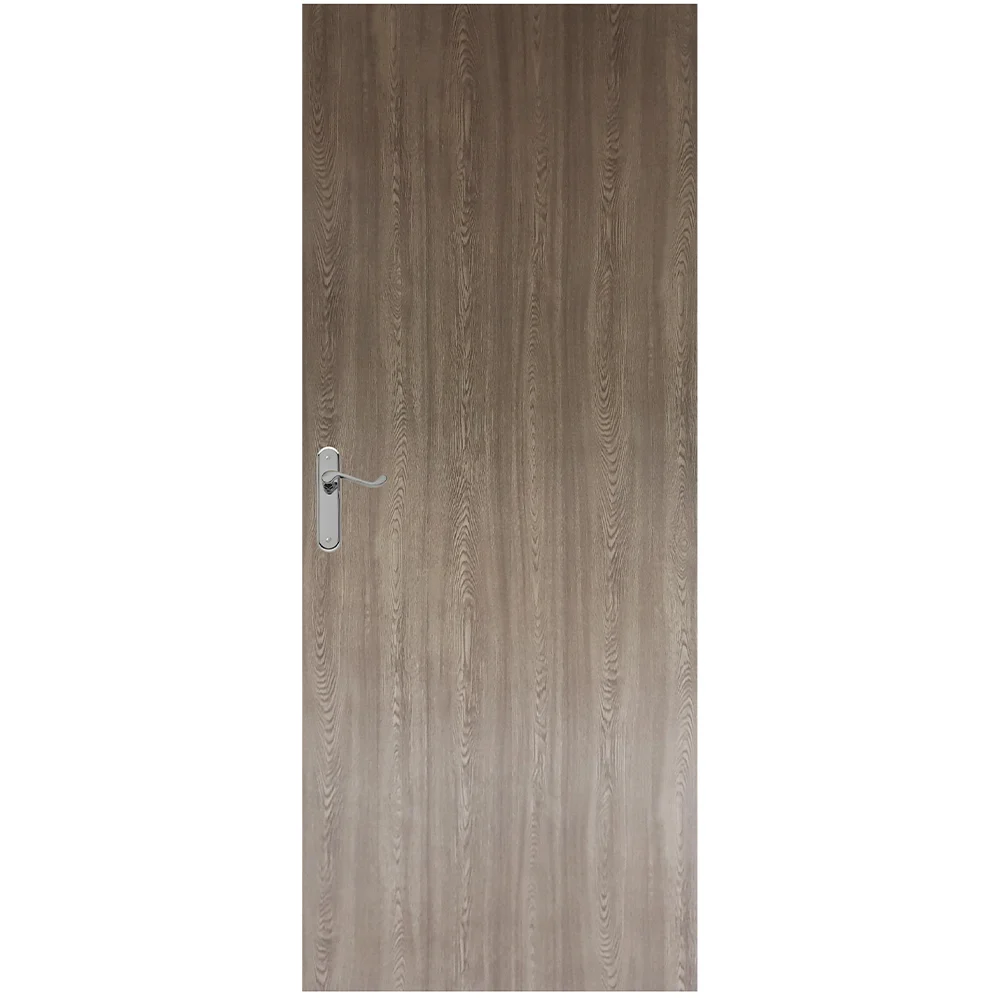 Usa interior celulara Pamate M050, model plina, reversibila, MDF, gri, toc reglabil, 200 x 80 cm x 3.5 cm