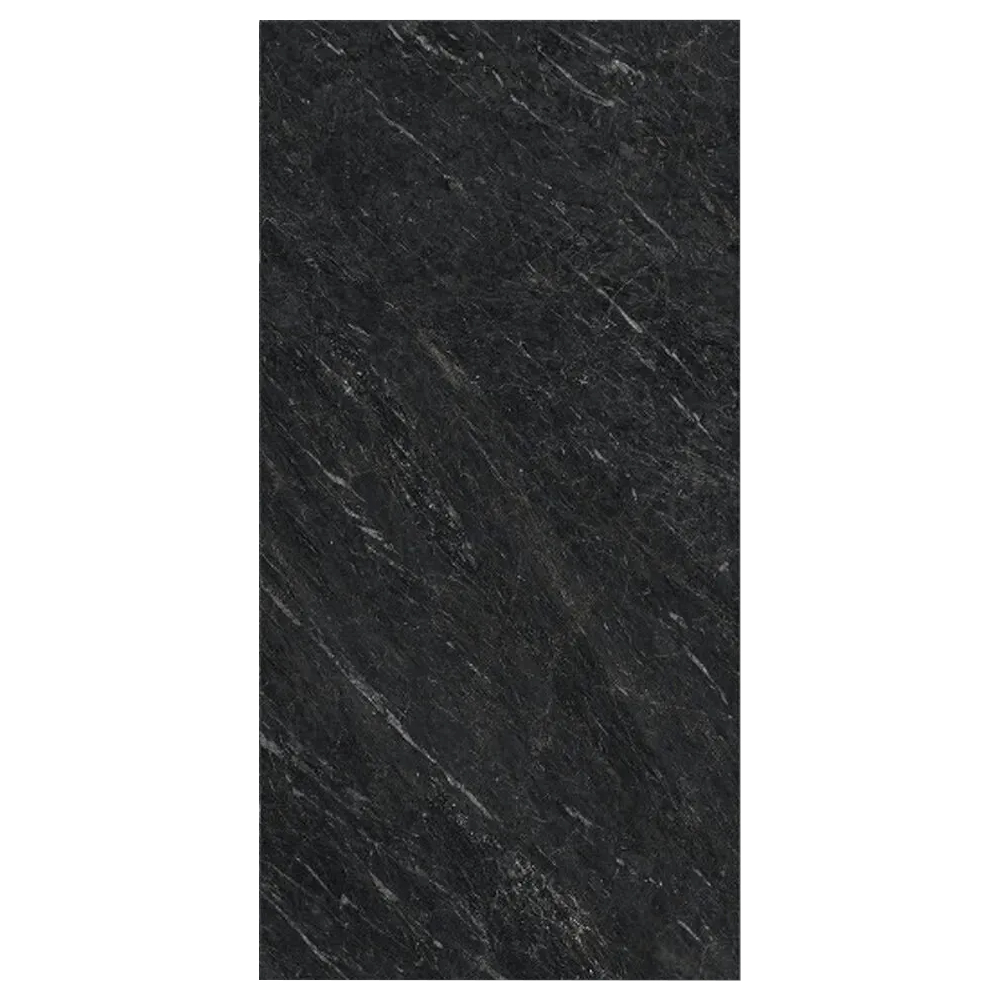 Pardoseala SPC 5 mm Korner SPeCtra Floor Obsidian 03F, clasa de trafic 34, rezistenta la apa, decor piatra, negru, 1205 x 606 mm