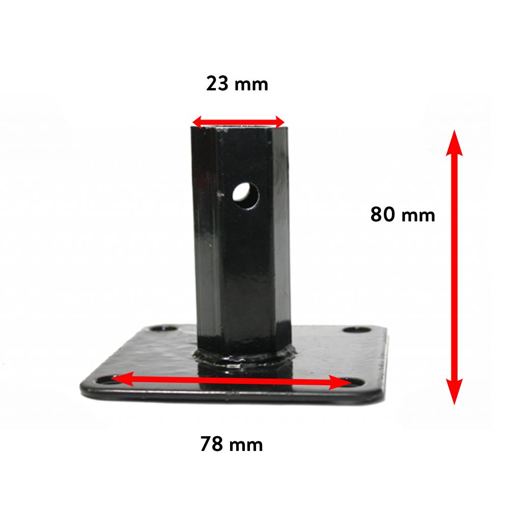 Manicot roata motocultor GF-0807, metal, patrat, 78 x 78 x 80 mm