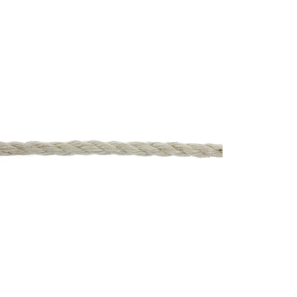 Franghie din canepa, rasucita, natur, grosime 12 mm