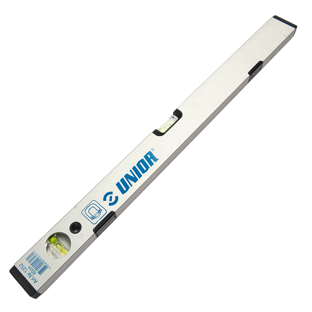 Nivela Unior cu magnet, aluminiu, lungime 600 mm, bule rezistente la soc