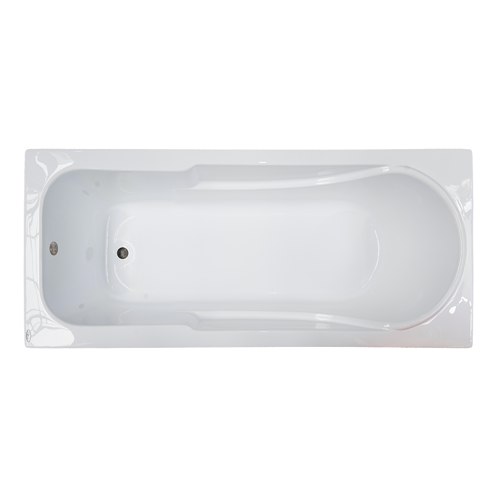 Cada baie Fibrex Siena, acril sanitar, alb, 160x70x38 cm