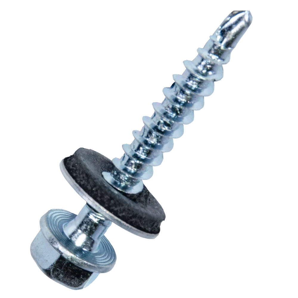 Surub autoforant pentru acoperisuri din tabla profilata, zincat, 4,8 x 20 mm
