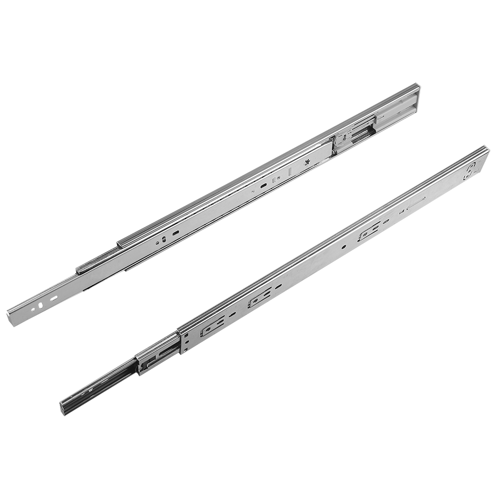 Glisiera cu bile Teko, extractie totala si amortizare, 450 mm