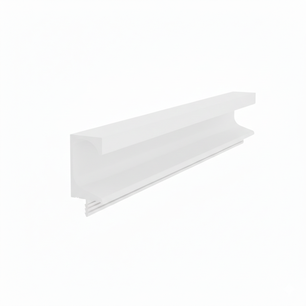 Profil maner ER 3897, aluminiu, alb mat, 3 m
