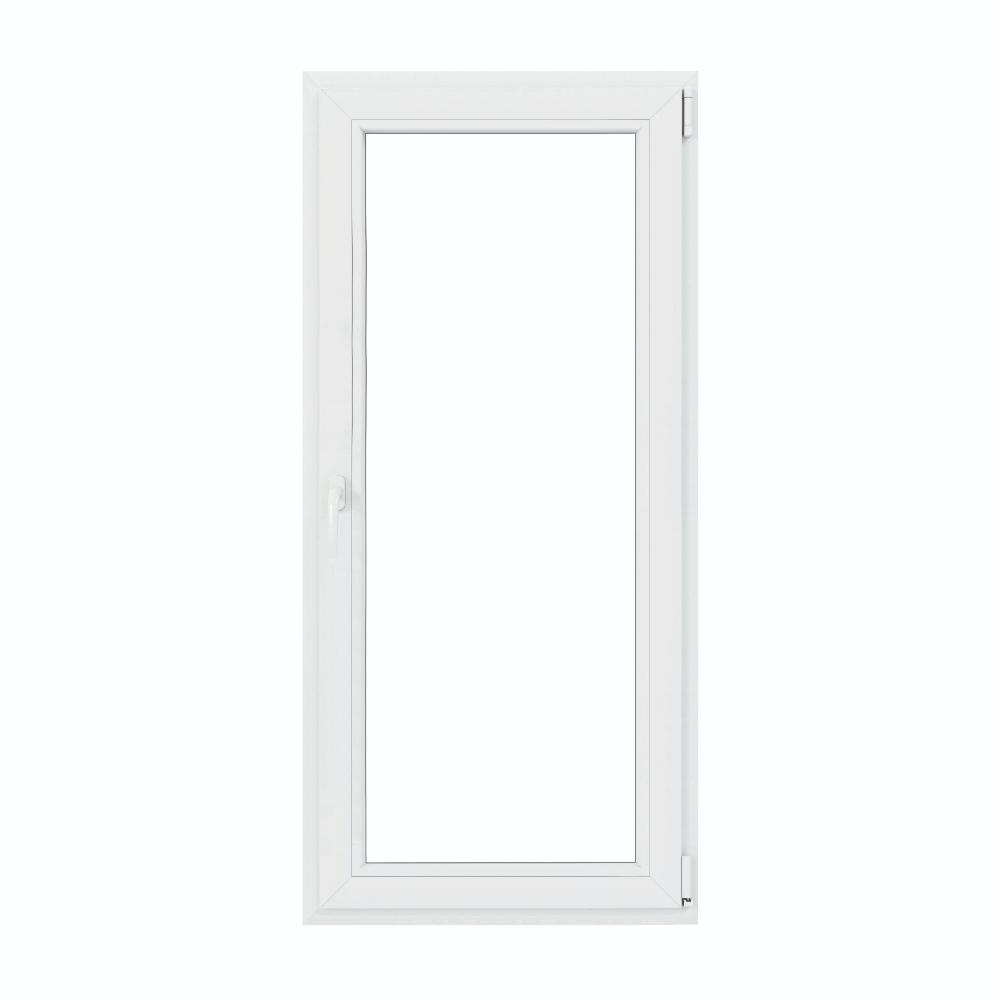 Usa PVC balcon, 5 camere, deschidere oscilobatanta, dreapta, alb, 80 x 200 cm