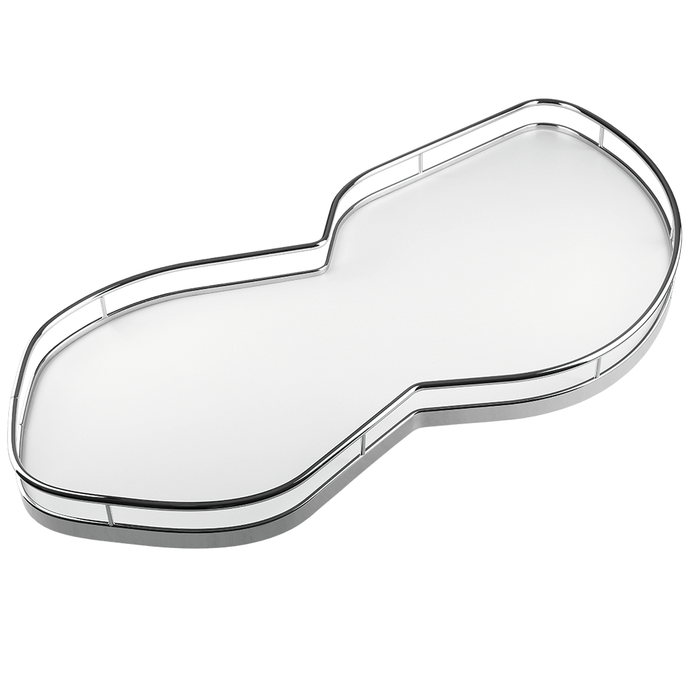Set cosuri LeMans 2 cu amortizare Arena Clasic, crom, deschidere dreapta, 450 mm