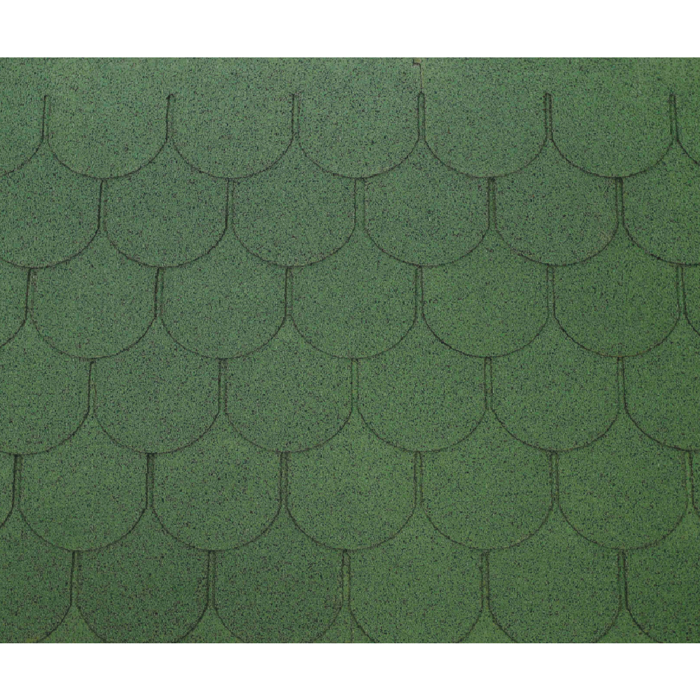 Sindrila bituminoasa forma solzi, verde, 2.5 mm