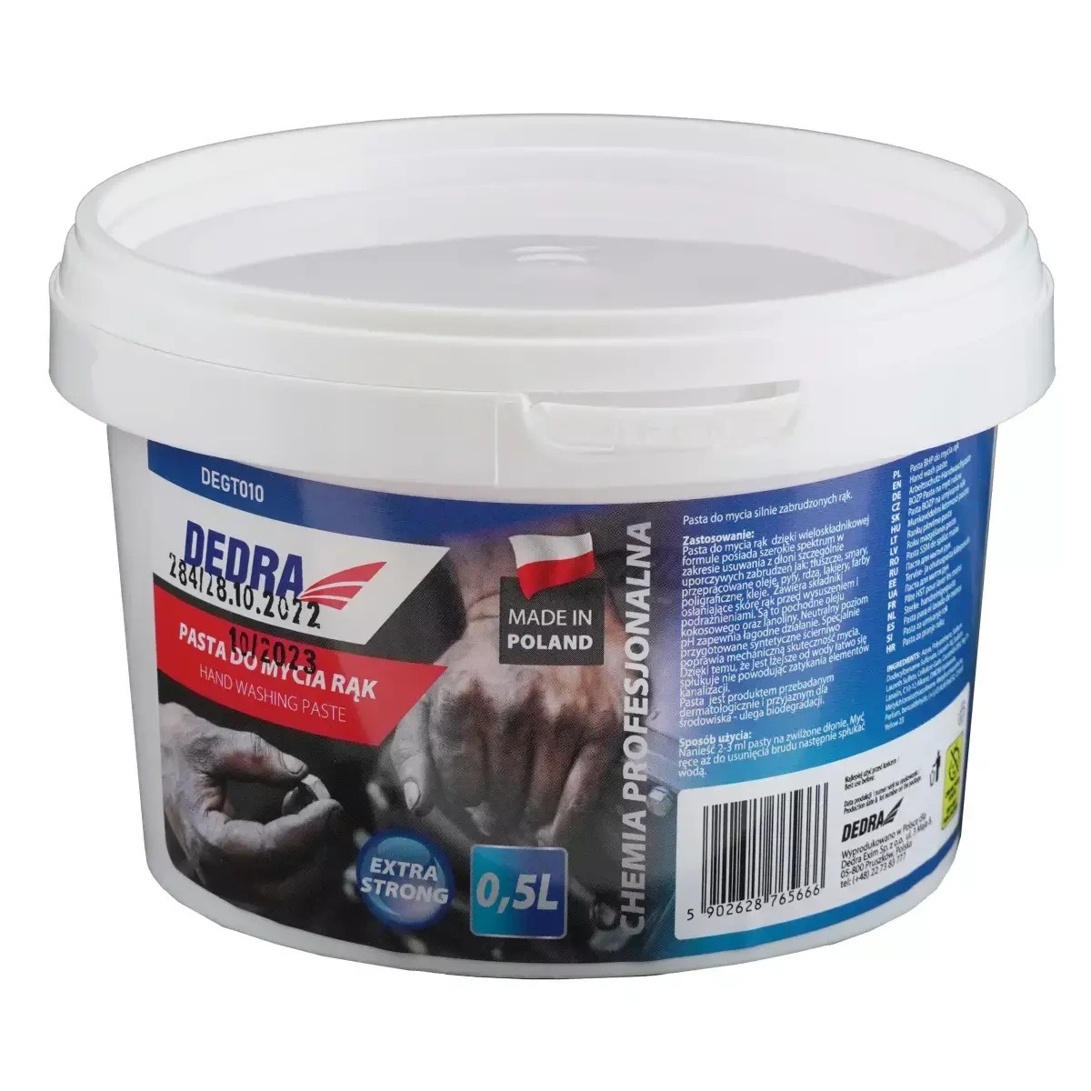 Pasta BHP pentru spalarea mainilor Dedra DEGT010, 0.5 l