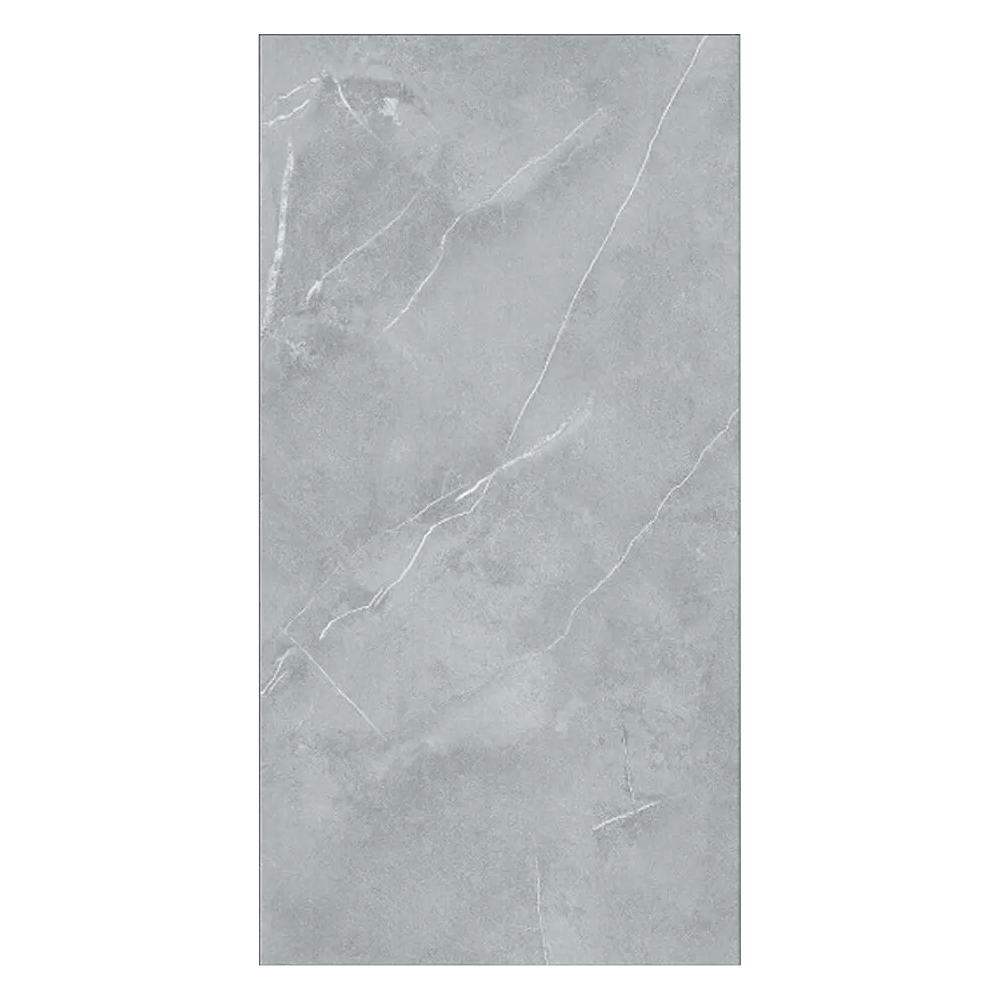 Pardoseala SPC 5 mm Korner SPeCtra Floor Grey Agate 06F, clasa de trafic 34, rezistenta la apa, decor piatra, gri, 1205 x 606 mm
