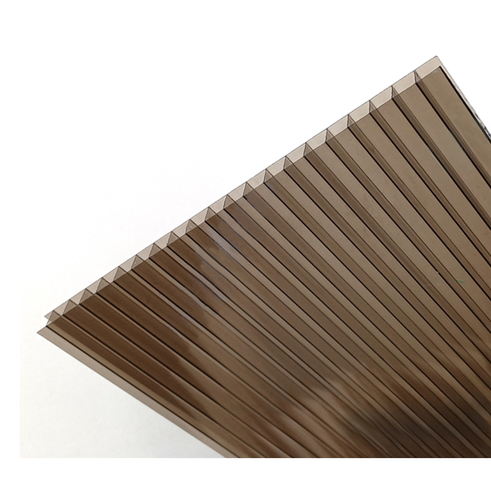 Policarbonat multicelular Izopol, bronz, grosime 6 mm, 3 x 2.1 m
