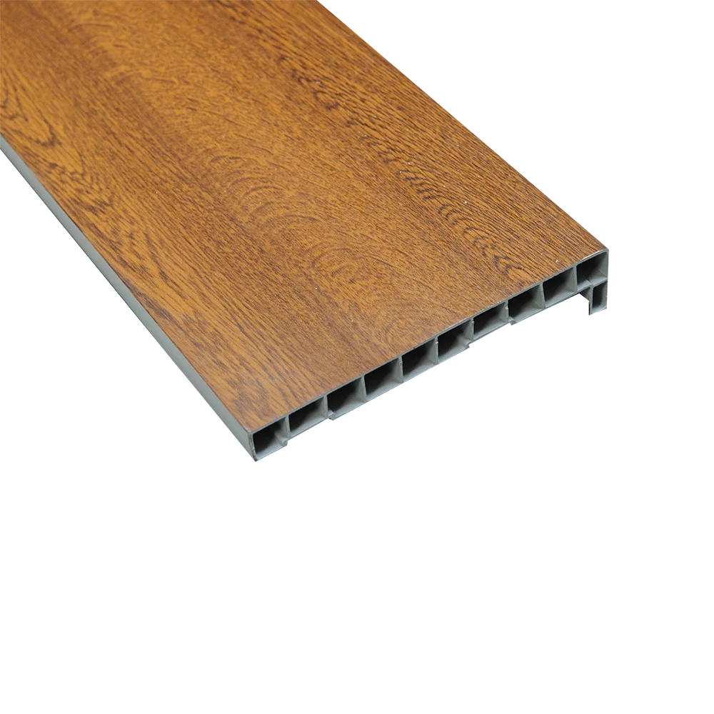 Glaf PVC pentru interior, Helopal, golden oak, 200 x 2975 mm