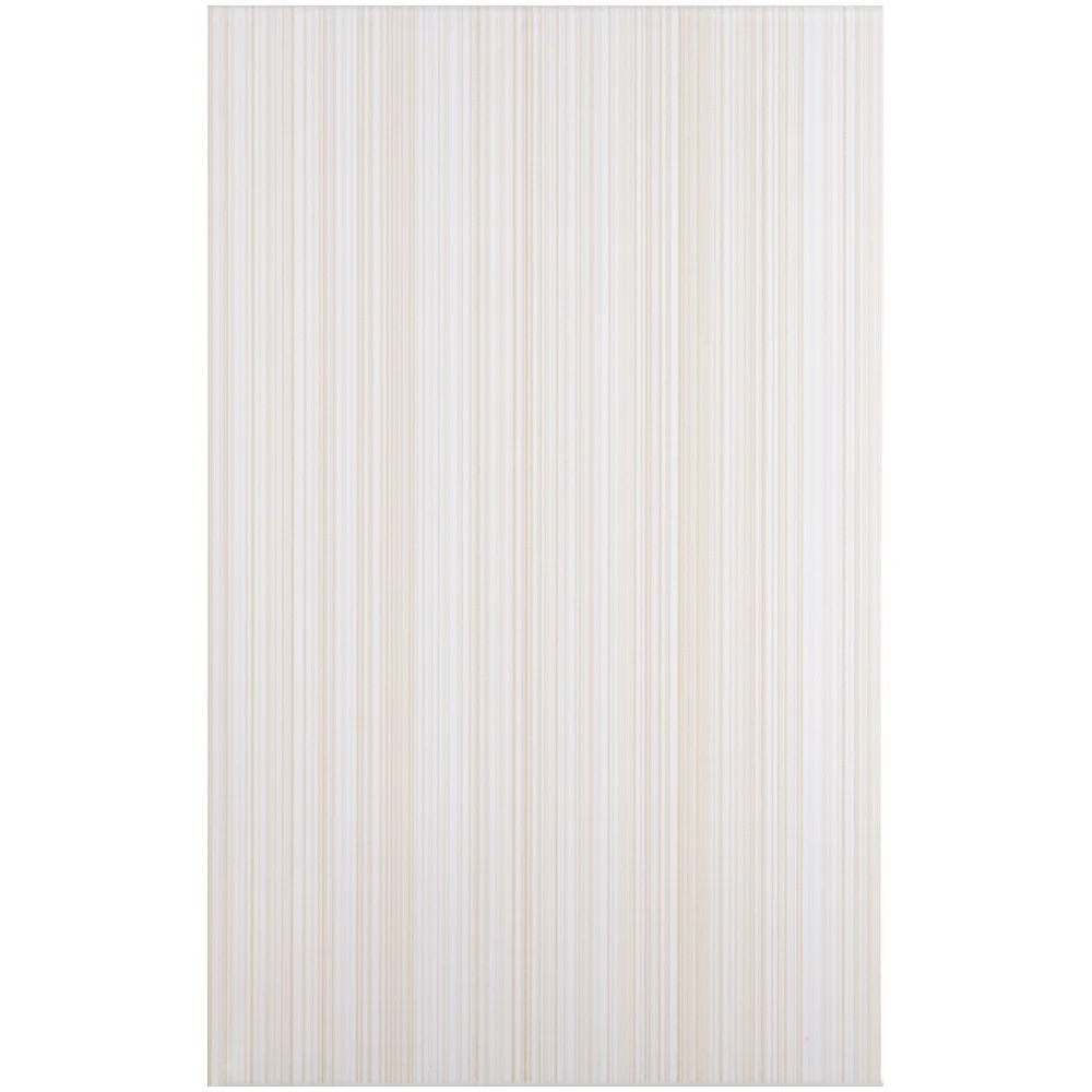 Faianta baie Kai Sorel White, alb, lucios, model, 40 x 25 cm
