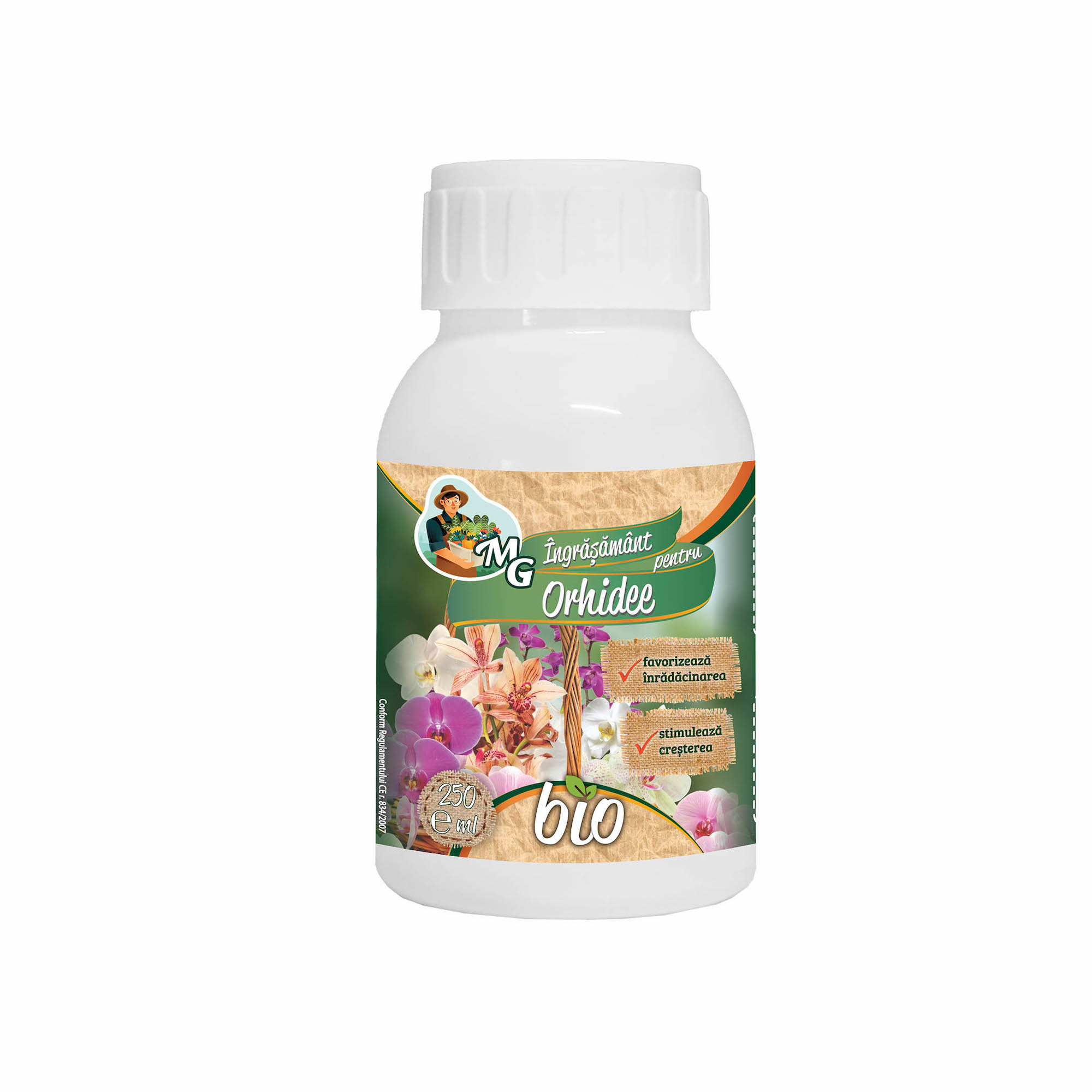 Ingrasamant lichid BIO pentru orhidee MG, 250 ml