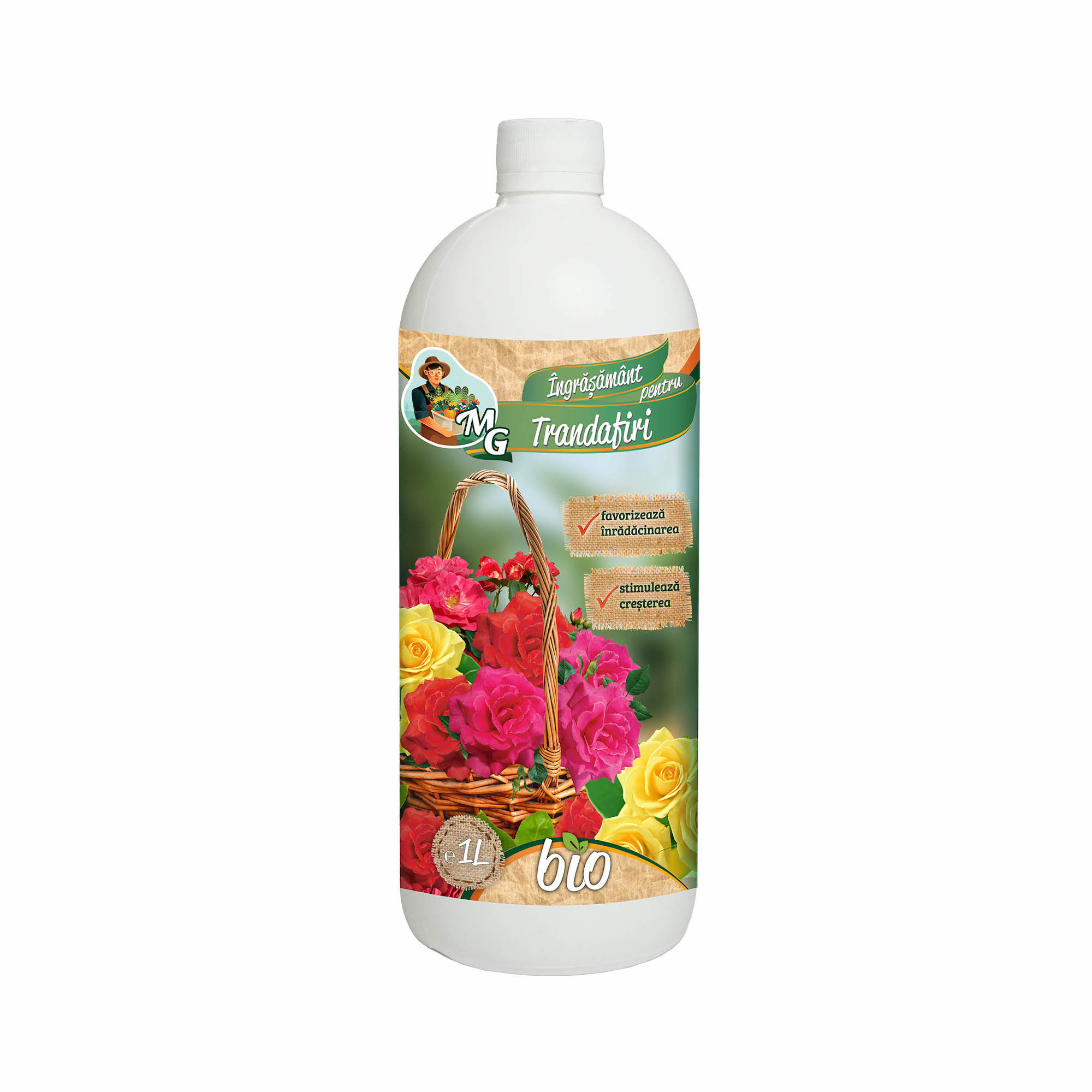 Ingrasamant lichid BIO pentru trandafiri MG, 1 L