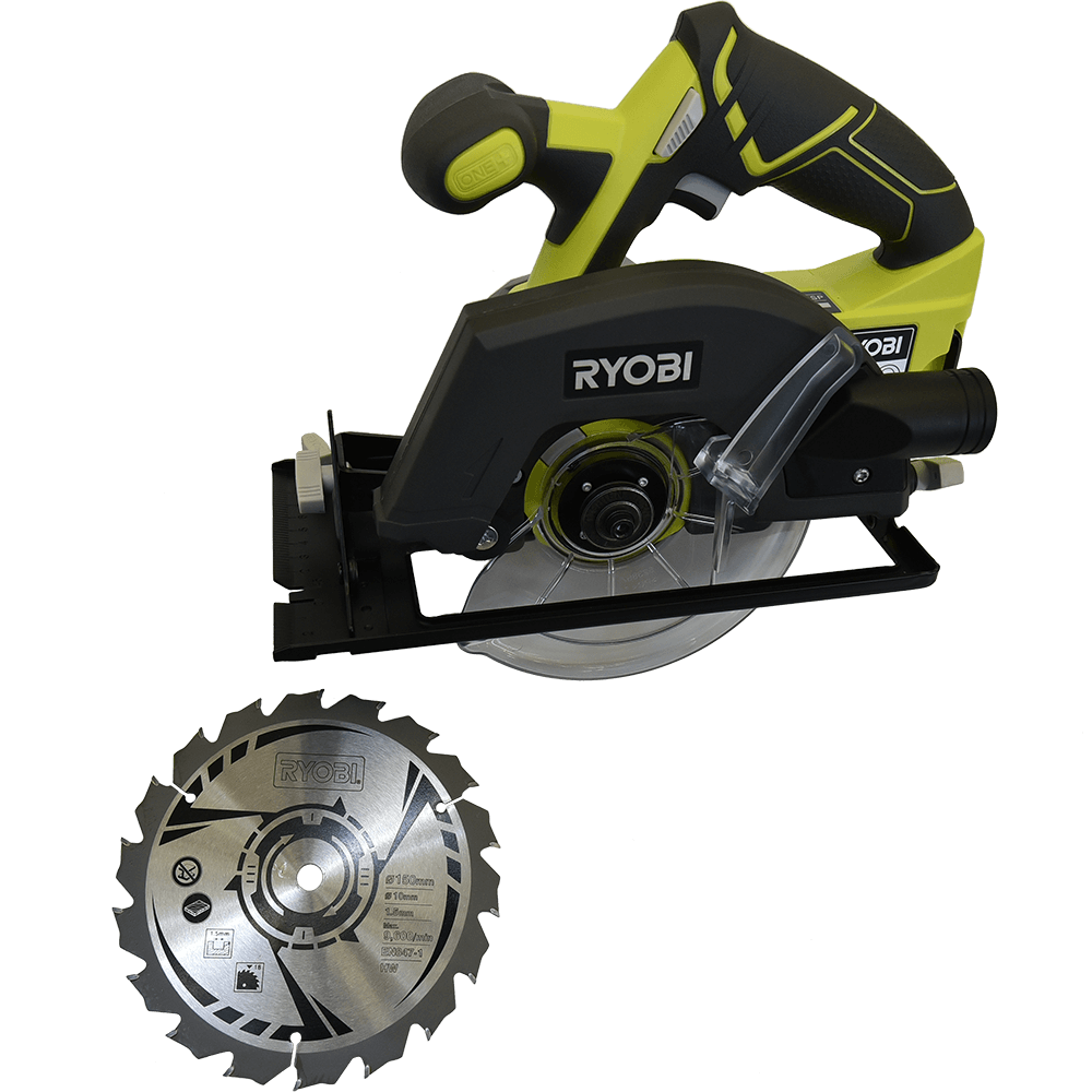Fierastrau circular manual Ryobi R18CSP-0, inclinare 0-45°, 4700 rpm