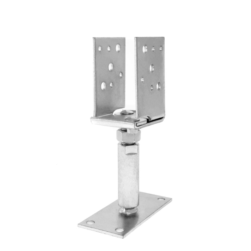 Papuc reazem, otel zincat, talpa rotativa, 70-150 x 70 x 115 mm