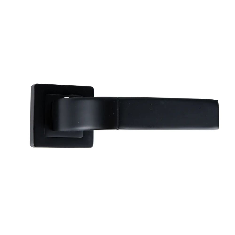 Set manere Yale Bologna, cu  rozete incluse, aluminiu, negru mat