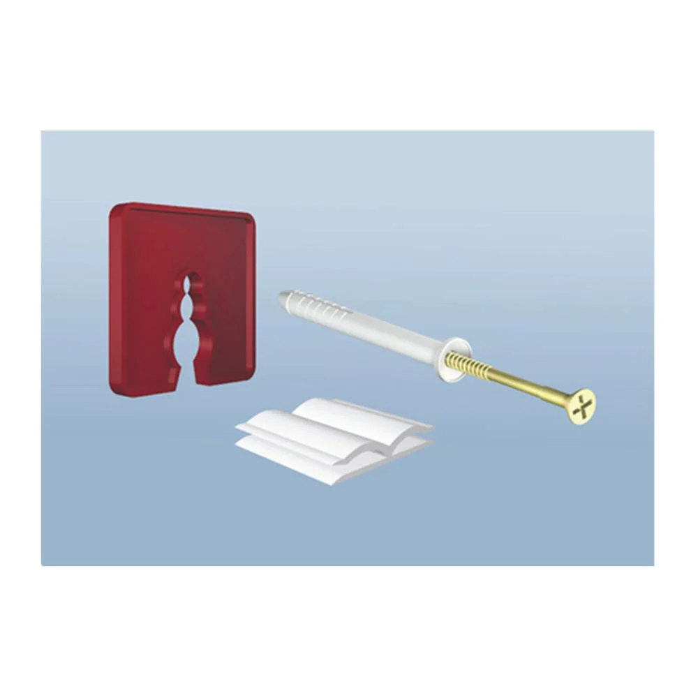 Set montaj pentru sina de soclu Caparol Capatect Montage, plastic, 150 buc