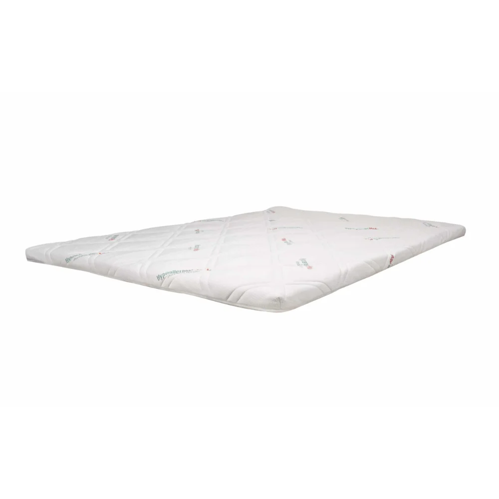 Topper saltea 160 x 200 x 5 cm Minet Hypoallergenic Med, ortopedic, antialergenic, husa lavabila